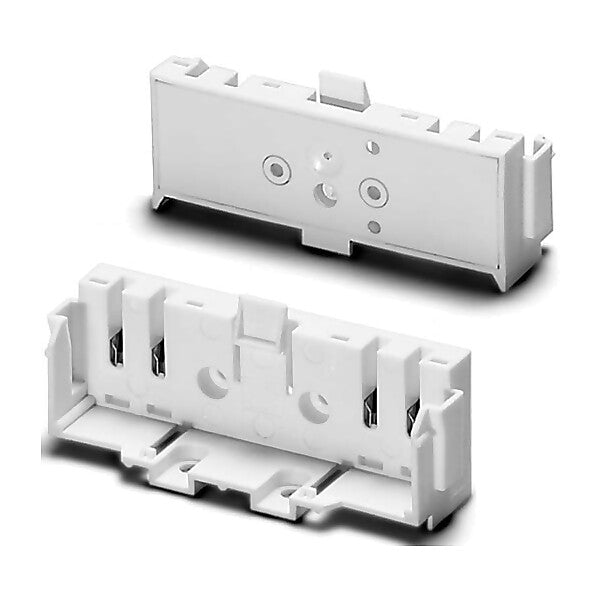 Houben Fassung 2G10 ws,seitl.LP-Ein,o.St 101521